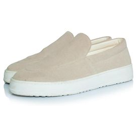 Autre Marque ETQ, Mocassini in suede beige Altro