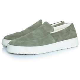 Autre Marque ETQ, Mocassini in suede grigi Grigio
