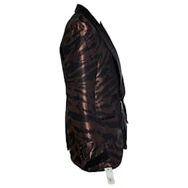 Tom Ford-Tom Ford, Atticus copper tuxedo dinner jacket-Brown,Black