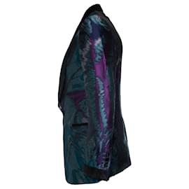 Tom Ford-Tom Ford, Shelton tuxedo jacket in blue purple-Blue,Purple