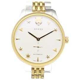 Gucci-Gucci G-Timeless Automatic Men's Wristwatch-Silvery