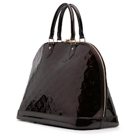 Louis Vuitton-Louis Vuitton Purple Monogram Vernis Alma GM-Purple