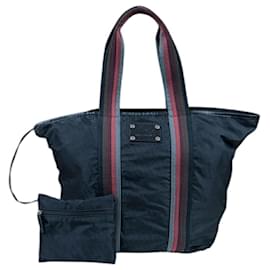 Fendi-Fendi Zucchino Tote Bag-Black