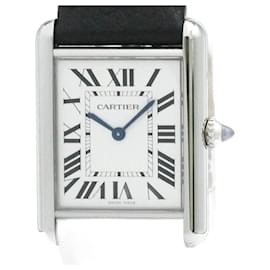 Cartier-Cartier Tank Must LM Steel Quartz Men's Watch-Other