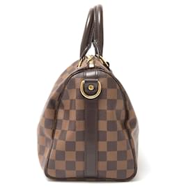 Louis Vuitton-Louis Vuitton Damier Ebene Speedy Bandouliere 25 Bag-Brown