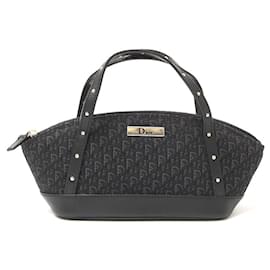 Dior-Dior Trotter Mini Street Chic Handbag Black-Black