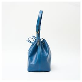 Louis Vuitton-Louis Vuitton Epi Leather Petit Noe Handbag-Blue