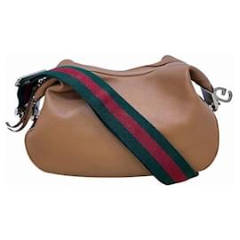 Gucci-Gucci Attache 2way bag-Brown