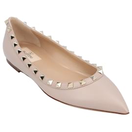 Valentino Garavani-Valentino Garavani Flat Shoes-Pink