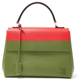 Louis Vuitton-Louis Vuitton Cluny BB Epi Leather Handbag-Red