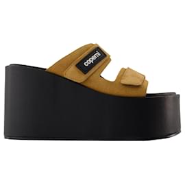 Sandali Patch - Coperni - Pelle - Nero/Marrone Nero