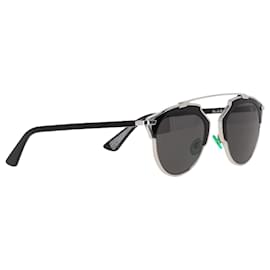 Dior-Dior Reflected Aviator Sunglasses in Black Metal-Black