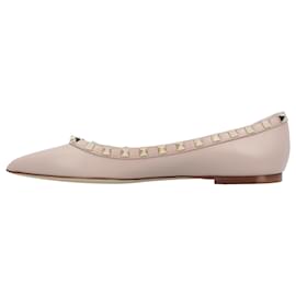 Valentino Garavani-Valentino Garavani Flat Shoes-Pink