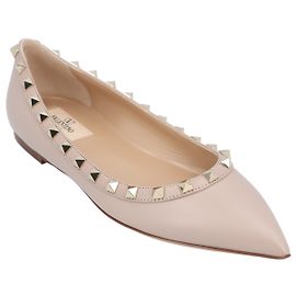 Flache Schuhe Valentino Garavani Pink