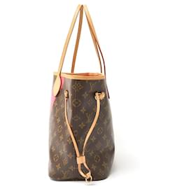 Louis Vuitton-Louis Vuitton Neverfull MM Monogram Tote-Brown