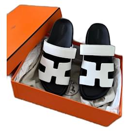 Hermès Sandals White