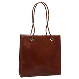 CARTIER Tote Tasche Leder Braun Auth bs25048 Braun