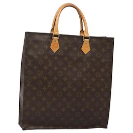 LOUIS VUITTON Bolsa Sac Plat Monogram M51140 LV Auth am8350 Monograma