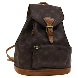 Louis Vuitton-LOUIS VUITTON Monogram Montsouris PM Backpack M51137 LV Auth fm4593-Monogram