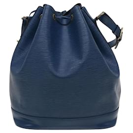 Louis Vuitton-LOUIS VUITTON Epi Noe Shoulder Bag Toledo Blue M44005 LV Auth ep8659-Blue
