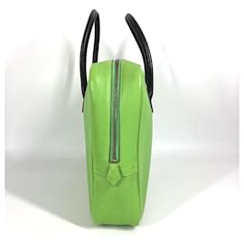 Hermès-Sac d'affaires bicolore Eiffel de Hermès-Noir,Vert
