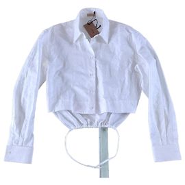 Alaïa Bluse Weiß
