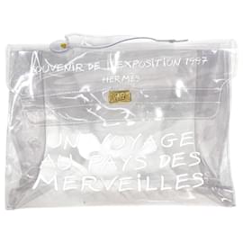 Hermès-Sac à main Kelly en vinyle Hermes-Autre