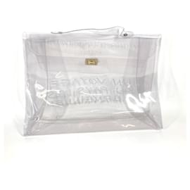 Hermès-Sac à main Kelly en vinyle Hermes-Autre
