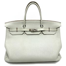 Hermès Borsa tote Hermes Birkin 40 Marrone