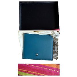 Montblanc Wallets Small accessories Blue
