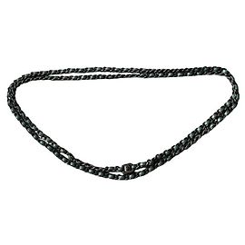 Chanel double wrap belt Blue