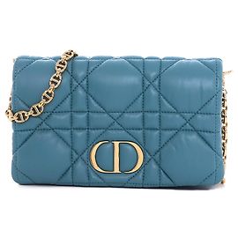 Sac à main Dior Caro Bleu