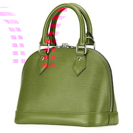 Louis Vuitton-Louis Vuitton Alma BB Epi 2way bag-Red