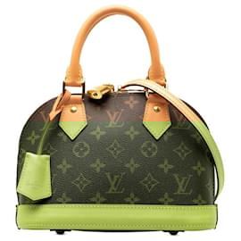 Louis Vuitton-Louis Vuitton Alma BB Monogram 2way Bag-Brown