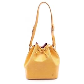 Louis Vuitton-Louis Vuitton Epi Leather Petit Noe Shoulder Bag-Yellow