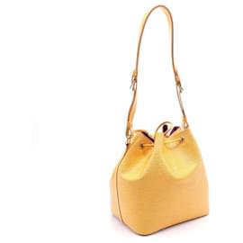 Louis Vuitton-Louis Vuitton Epi Leather Petit Noe Shoulder Bag-Yellow