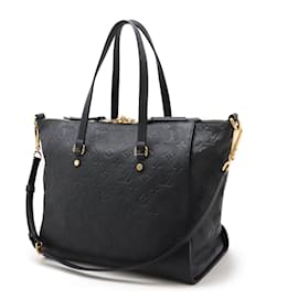 Louis Vuitton-Louis Vuitton Monogram Empreinte Lumineuse PM Tote-Blue