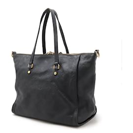 Louis Vuitton-Louis Vuitton Monogram Empreinte Lumineuse PM Tote-Blue