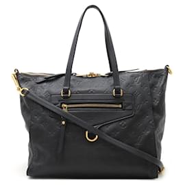Louis Vuitton-Louis Vuitton Monogram Empreinte Lumineuse PM Tote Bag-Blue
