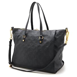 Louis Vuitton-Louis Vuitton Monogram Empreinte Lumineuse PM Tote Bag-Blue