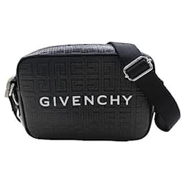 Givenchy-Givenchy Men's Crossbody Camera Bag Black-Black