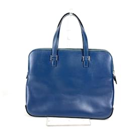 Hermès-Sac à main Escapeada d'Hermès-Bleu