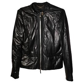 Amazing Gucci Leather Jacket Black