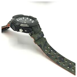 Autre Marque-Casio G-Shock GA-1100SC Wristwatch-Blue,Orange,Khaki