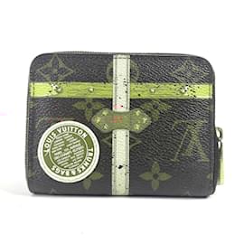 Louis Vuitton-Louis Vuitton Monogram Coin Purse-Brown,Pink