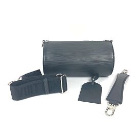 Borsa a tracolla PM Epi XL Soft Polochon Louis Vuitton Nero