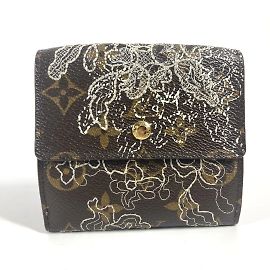 Portefeuille Compact Elise Dantielle Monogram Louis Vuitton Marron