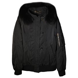 Incroyable veste bomber à capuche Gucci Noir