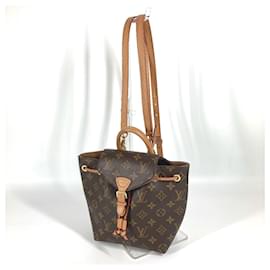 Louis Vuitton-Louis Vuitton Monogram Montsouris NM BB Backpack-Brown