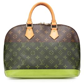 Louis Vuitton-Louis Vuitton Brown Monogram Alma PM-Brown